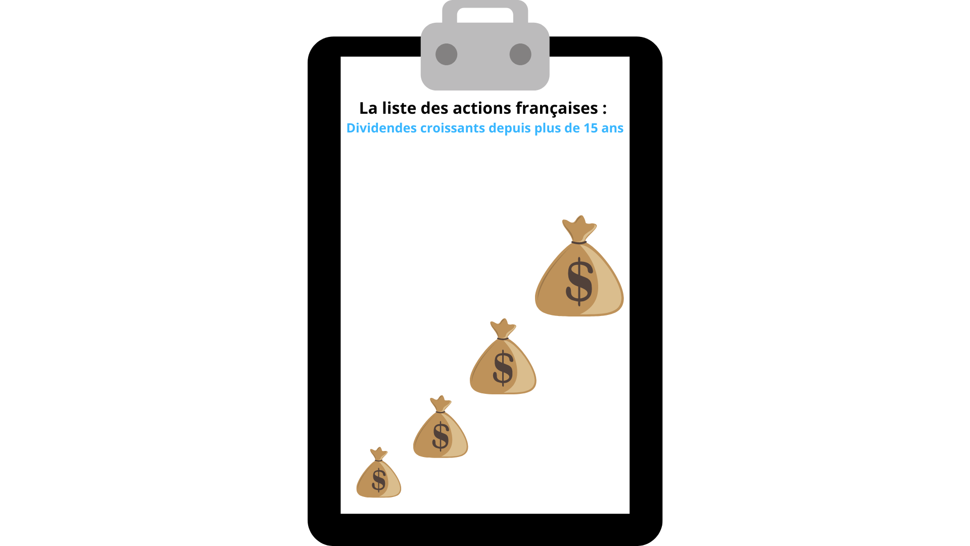 La liste des actions françaises  Dividendes croissants depuis plus de 15 ans